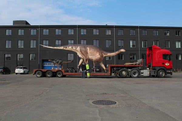 Dinosaur Model til Zoologisk Museum i Zürich 5