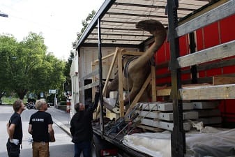 Dinosaur Model til Zoologisk Museum i Zürich 1