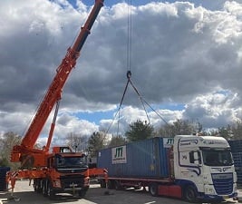 40 ft container transport 2