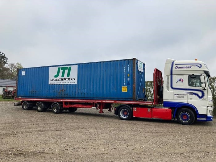 40 ft container transport 1